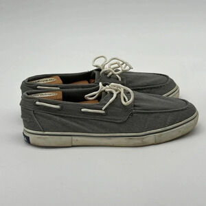 Men’s Náutica Galley Boat Shoe Grey size 9.5